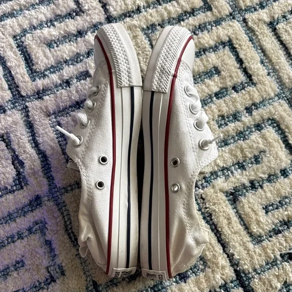 Converse Women’s Chuck Taylor All Star Shoreline slip-on White Shoes Size 6.5 - Picture 4 of 7